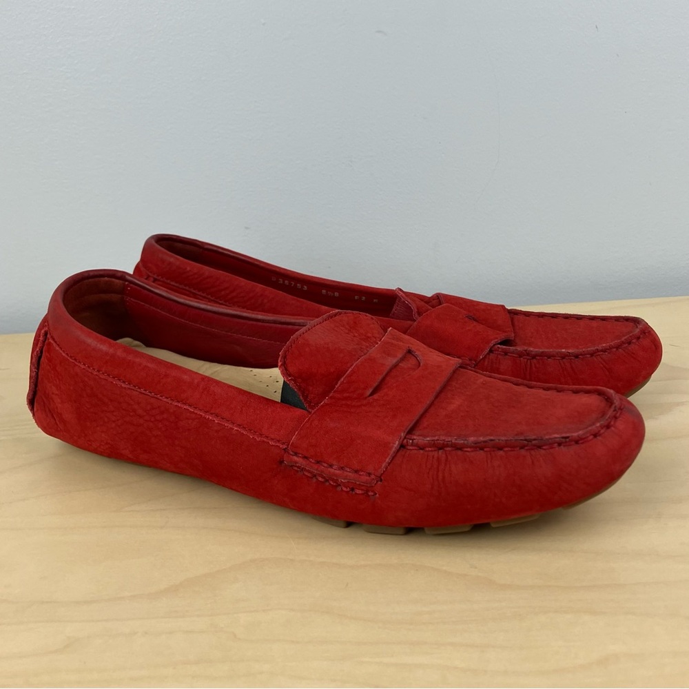 Cole Haan Red Loafers